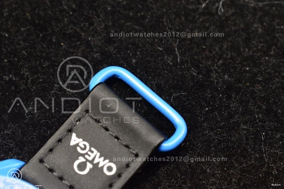 on Mission to Quartz Swatch Neptune Nylon Moonwatch Omega Bioceramic x Strap 0107